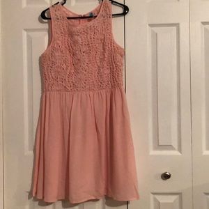 Dina Be Dress - Pink Lace